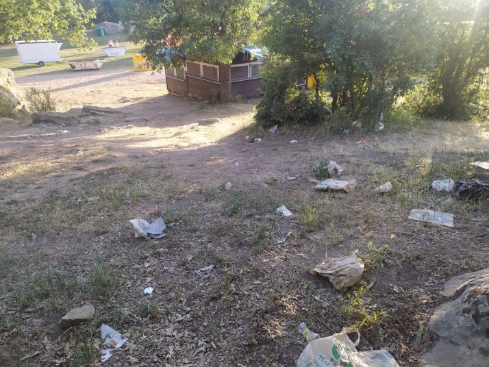 Asden pide que Valonsadero no siga siendo un estercolero tras cada festejo sanjuanero