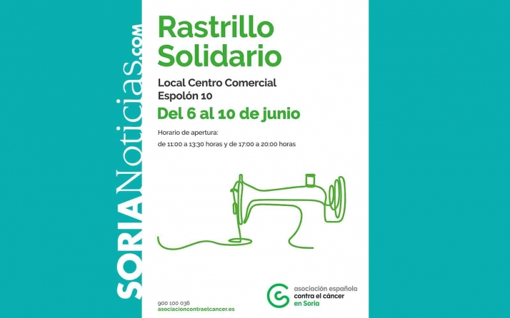 Mercadillo y campaña de captación de socios de la AECC