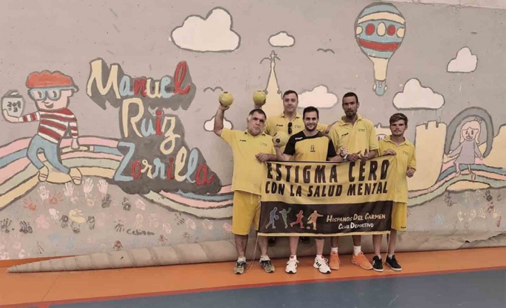 Balonmano inclusivo en El Burgo