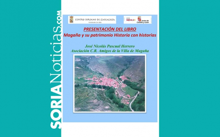 El viernes presentan en Zaragoza el título Magaña y su patrimonio. Historia con historias