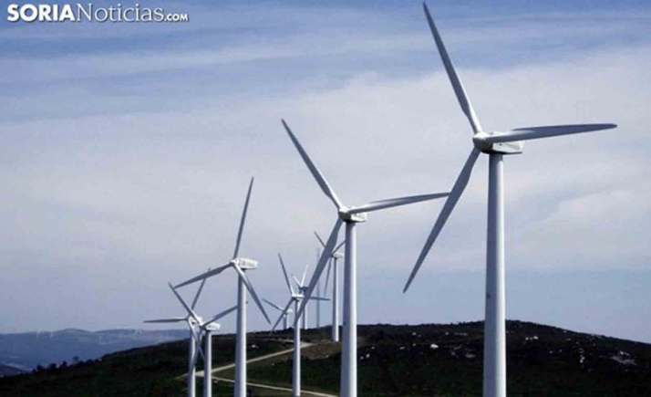 A información pública un nuevo parque eólico-híbrido en Tierras Altas