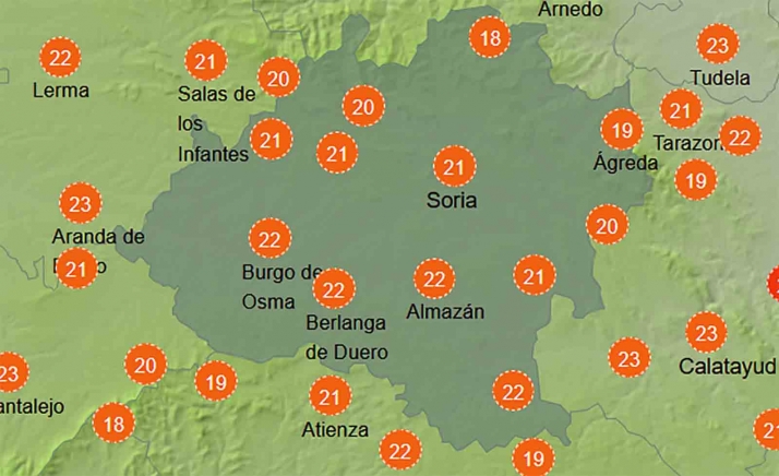 El tiempo en Soria: Subida de las temperaturas