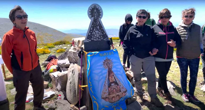 Roban el relieve de la Virgen de los Milagros instalado en el Moncayo