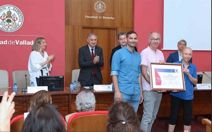 El GIR Cambium del Campus recoge el premio de investigación de la UVa
