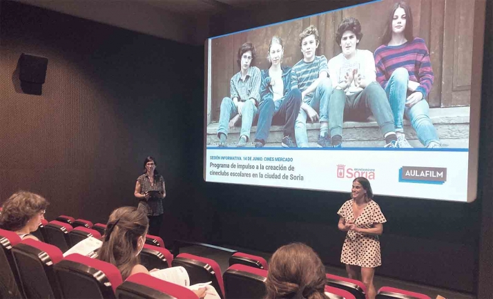 El Ayuntamiento de Soria prevé la creación de cine-clubes en los centros escolares