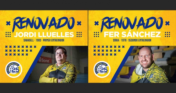 El BM Soria da continuidad a su proyecto manteniendo el equipo técnico