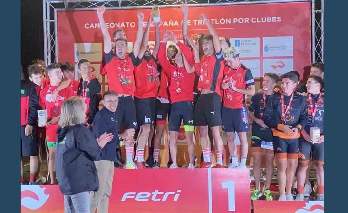 El Triatlón Soriano asciende con honores a Segunda división