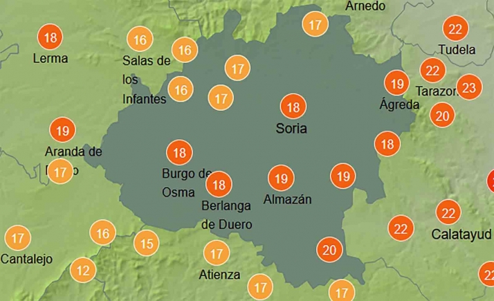 El tiempo en Soria: Bajan las temperaturas