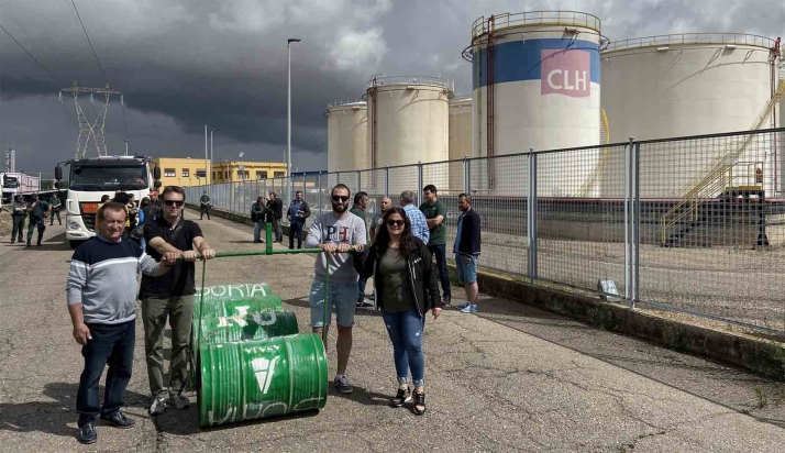 El campo de Soria, presente en la concentración de Santovenia de Pisuerga