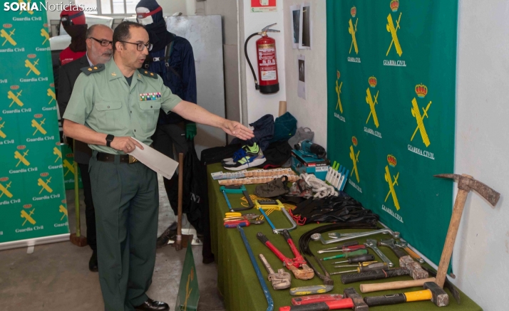 Desarticulado en Soria un grupo criminal muy activo cuyo objetivo eran las máquinas tragaperras