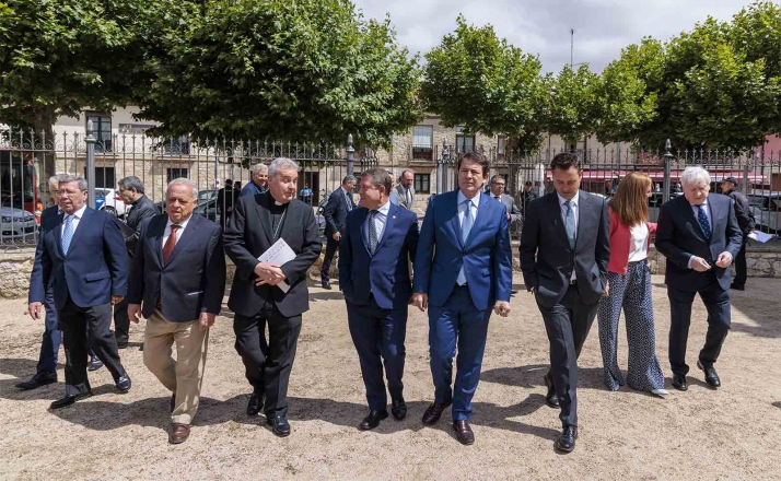 Mañueco apuesta por el patrimonio cultural para impulsar el turismo de calidad, dinamizar ciudades y zonas rurales