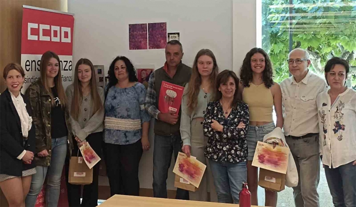Los IES San Leonardo y Castilla ganadores del I Concurso Mujeres Olvidadas en la Historia  de CCOO CyL 