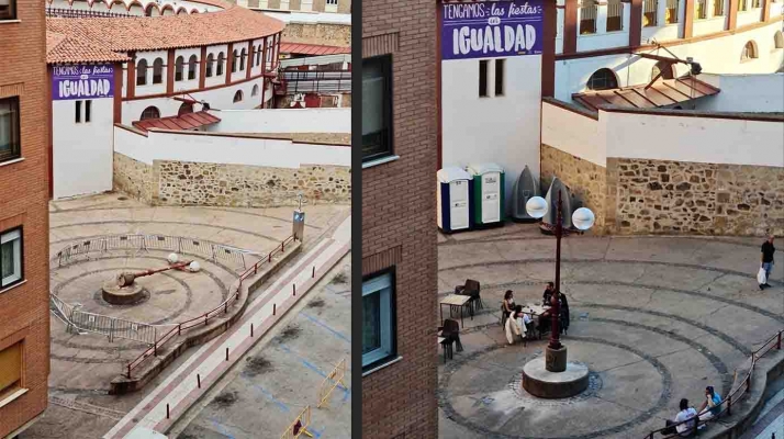 Repuesta la farola de Las Balsas