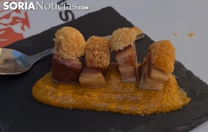 El escabeche, coprotagonista de la tapa ganadora al mejor torrezno innovador del Mundo