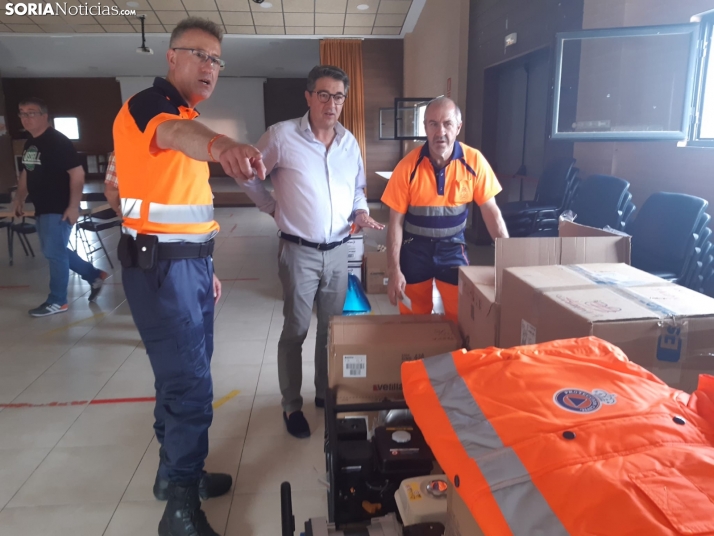 Arcos de Jalón estrena Agrupación de Protección Civil