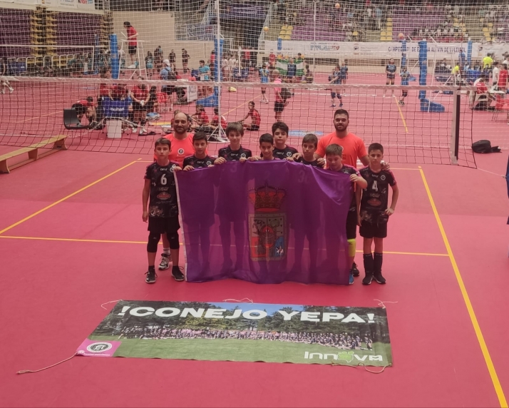 El Alevín Masculino A del Sporting Santo Domingo, entre los 11 mejores equipos de España