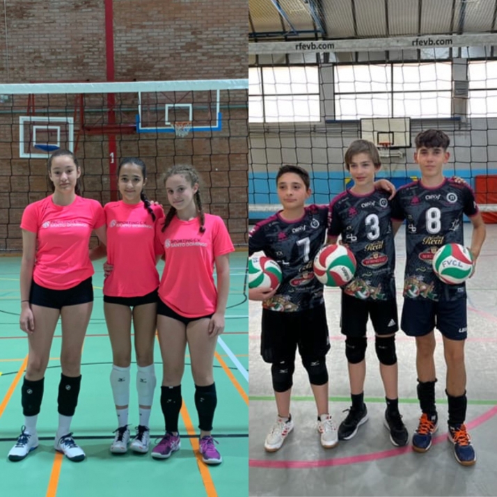 Siete jugadores del Sporting Santo Domingo, seleccionados por Castilla y León