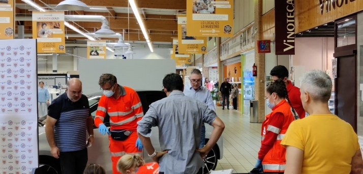 Susto en la presentación de la camiseta del C.D. Numancia