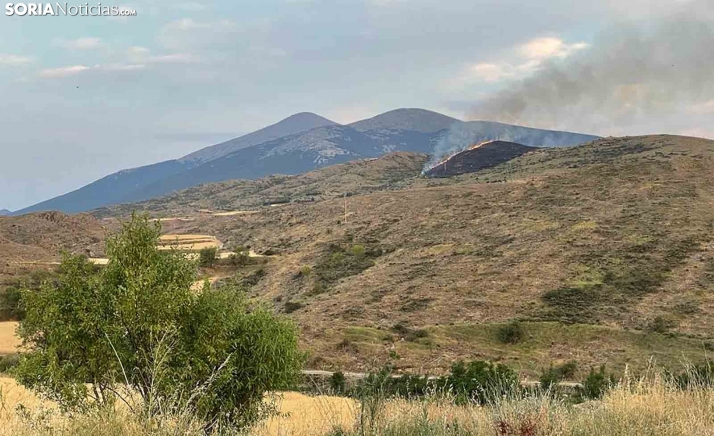 ÚLTIMA HORA | Incendio en las estribaciones el Moncayo