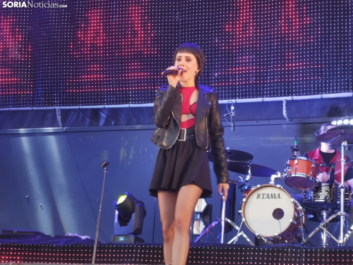 La música de Mecano llena Garray