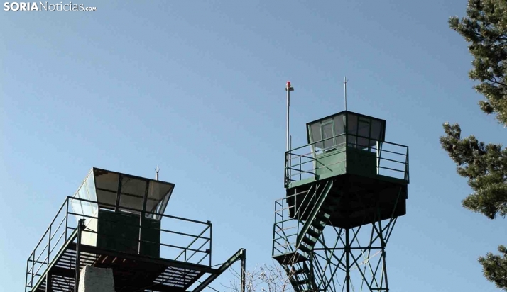 El mantenimiento del sistema de vigilancia, detección y seguimiento de incendios forestales en Soria costará más de 29.000 €