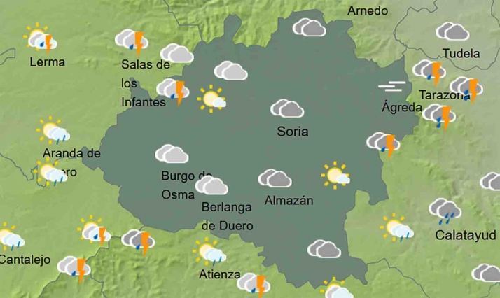 El tiempo en Soria: Llegan lluvias