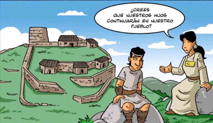 Sarnago avanza en su proyecto de contar su historia en comic