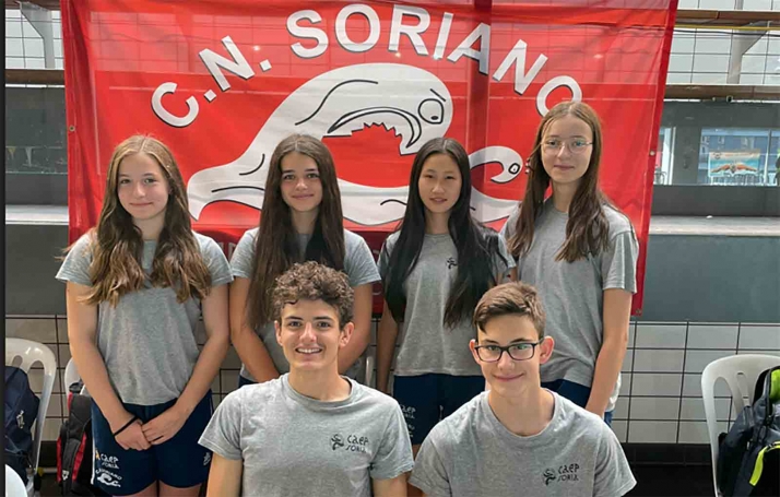 El nadador soriano Álvaro Rubio, espectacular en el Valladolid