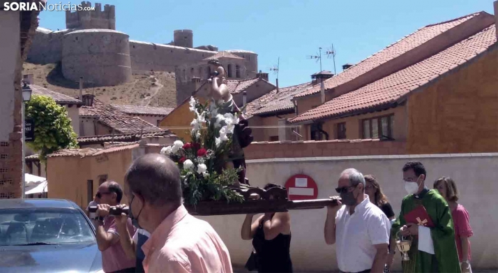 Berlanga honra plenamente a San Cristóbal