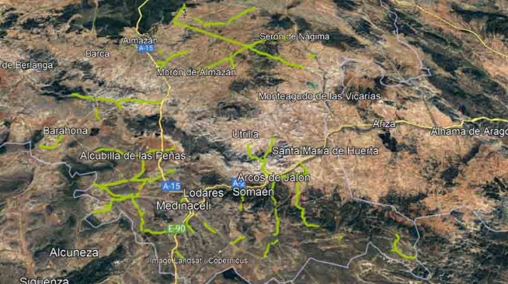 Las máquinas de la Diputación acondicionan más de 6.000 kilómetros de caminos