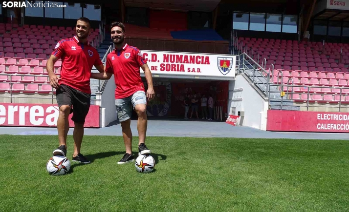 Mancebo y Bonaldo: Zurda excelente y juego brasileño para el CD Numancia 