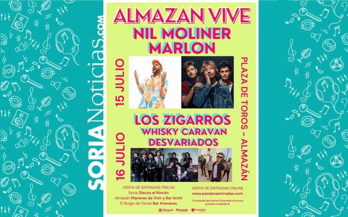 Música este fin de semana para celebrar el XXV Triatlón de Almazán