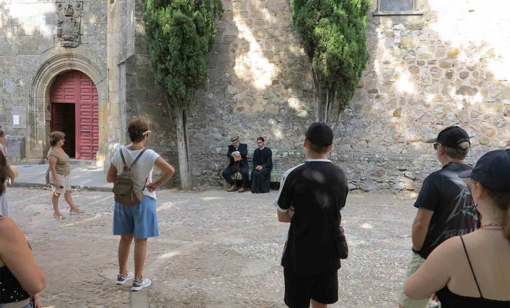 Alta participación en las nuevas rutas turísticas teatralizadas promovidas por el Ayuntamiento