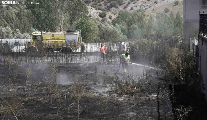 Incendio en Los Rábanos