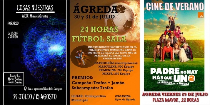 Exposición, cine y deporte en Ágreda este fin de semana