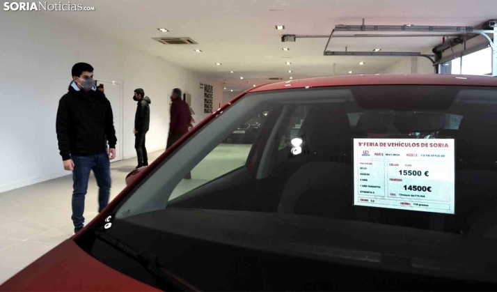 Las ventas de turismos de ocasión acumulan una caída del 13% en el primer semestre en Soria