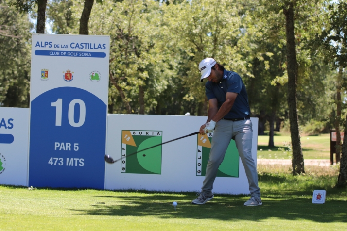 El soriano Daniel Berná cierra la primera jornada del Alps de las Castillas a 3 golpes del líder