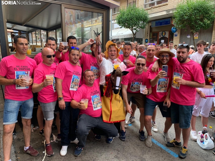 Muchas despedidas de soltero en el Sábado Agés con grupos de diversos lugares de España