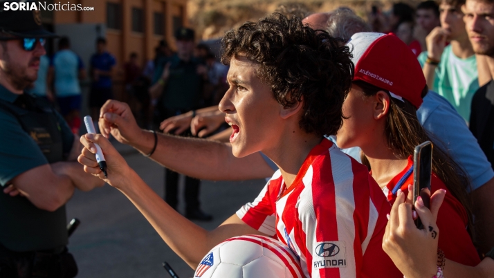 En imágenes | El Burgo vibra con el Atlético de Madrid – Numancia en homenaje a Jesús Gil 