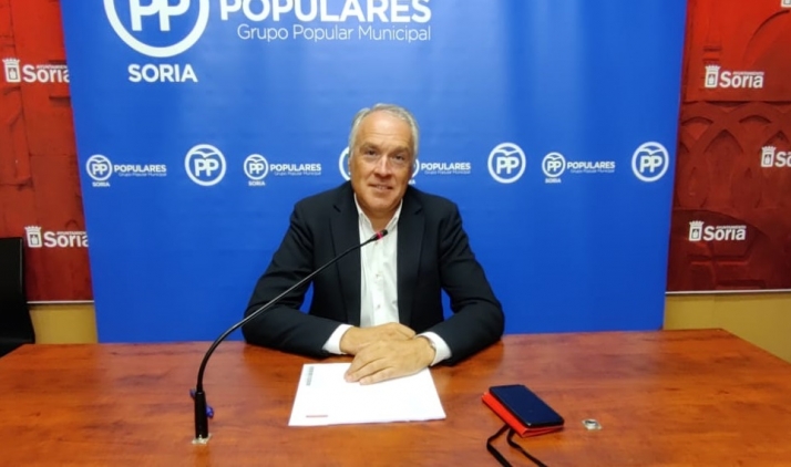 Remacha hoy en rueda de prensa. 