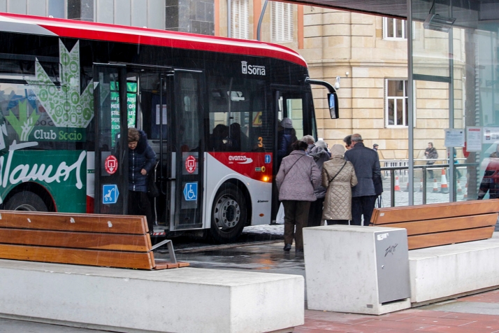 Soria bajará su abono de transporte con la ayuda del Gobierno