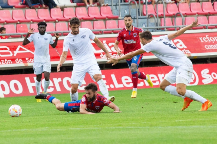 Numancia 0-1 Intercity: amargo debut de los rojillos en Primera RFEF