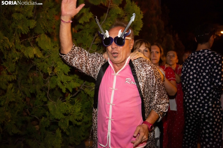 Fotos: los pijamas vuelven a invadir Arcos de Jalón