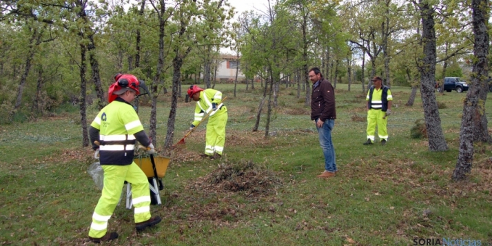 396 núcleos sorianos piden la actuación de las brigadas forestales de la Diputación