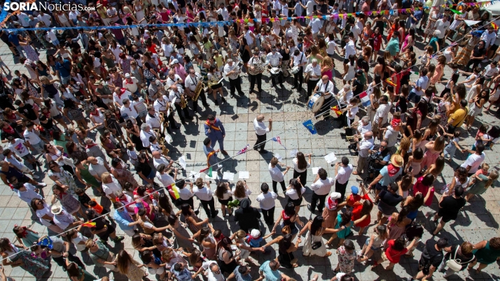 En imágenes: Se desata el entusiasmo en Covaleda para dar la bienvenida a San Lorenzo
