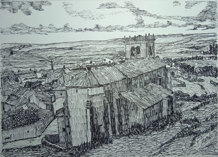 Las Pinturas y dibujos, del soriano J. Tarodo, ya en Morón de Almazán