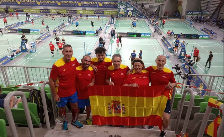 Victorias sorianas en el Europeo de Eslovenia de bádminton
