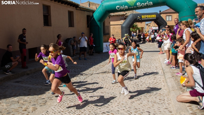 En imágenes: Morón de Almazán celebra la VI edición de su carrera municipal