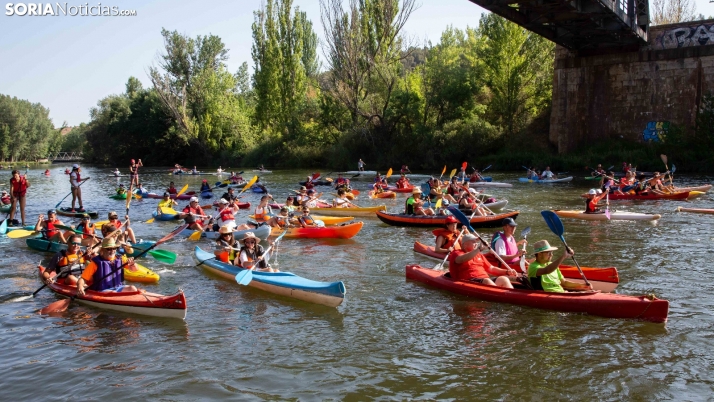 Fotos: El Duero se llena de piraguas