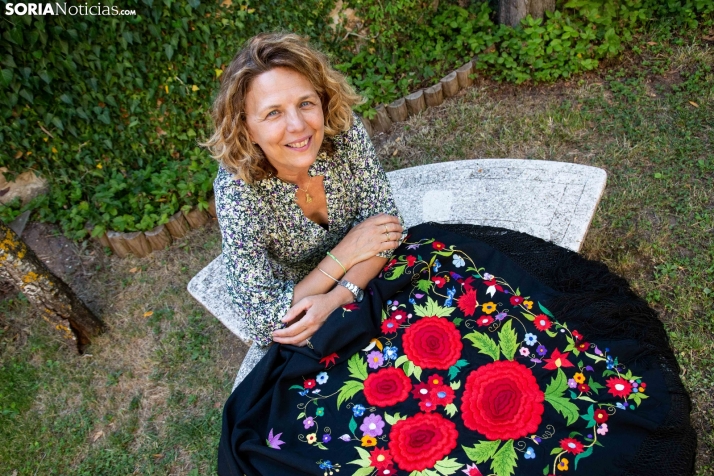 Sandra Laguna, heredera de la pasión por Vinuesa y sus fiestas 